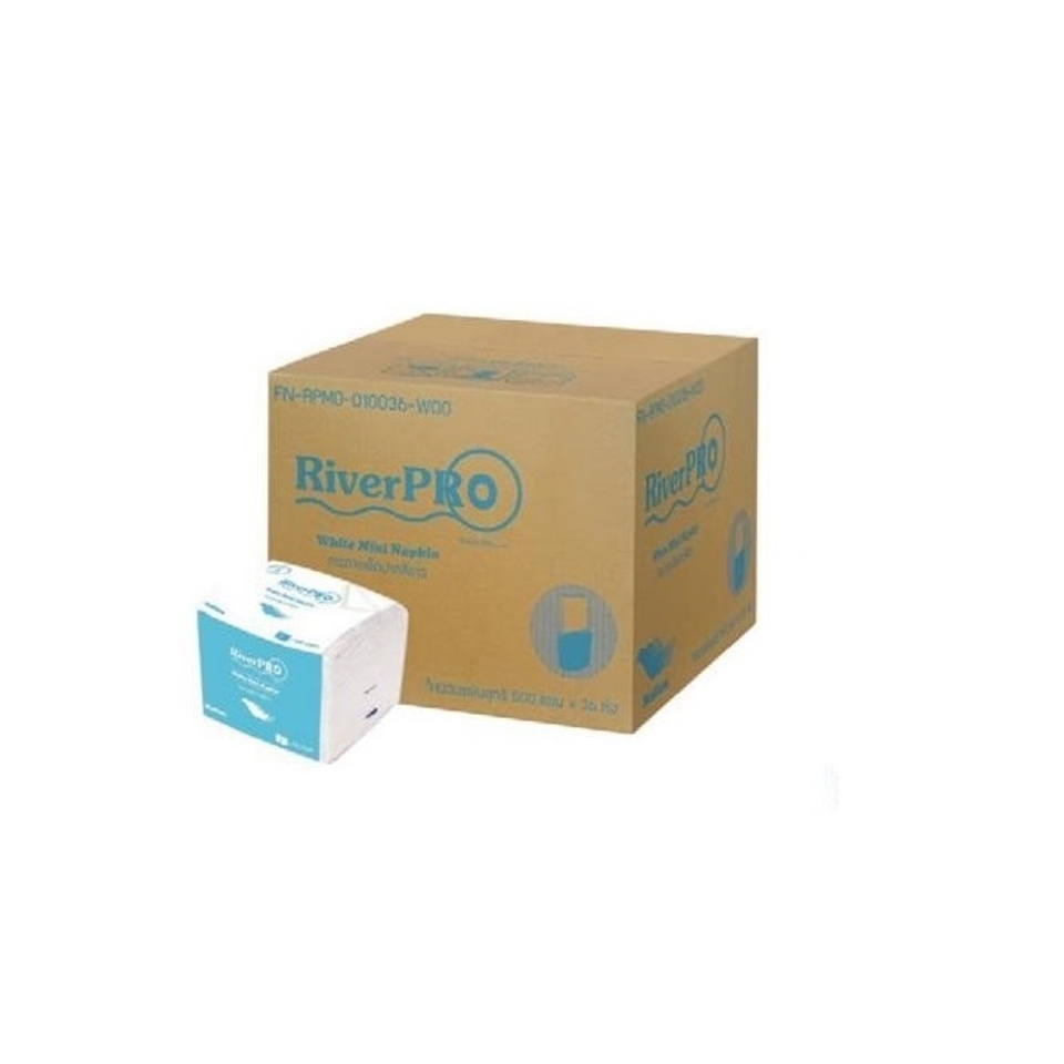 กระดาษเช็ดปาก ป๊อปอัพ RiverPRO Medium 1 ชั้น